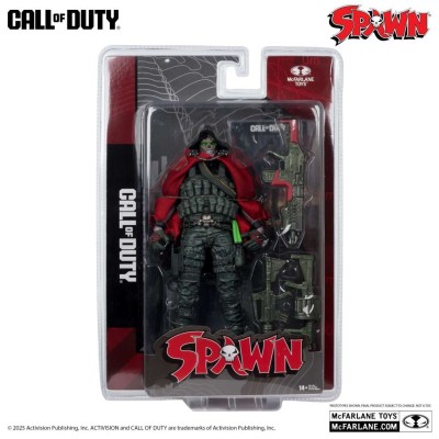 MC FARLANE CALL OF DUTY 7 BURNED SPAWN PVC ACTION FIGURE