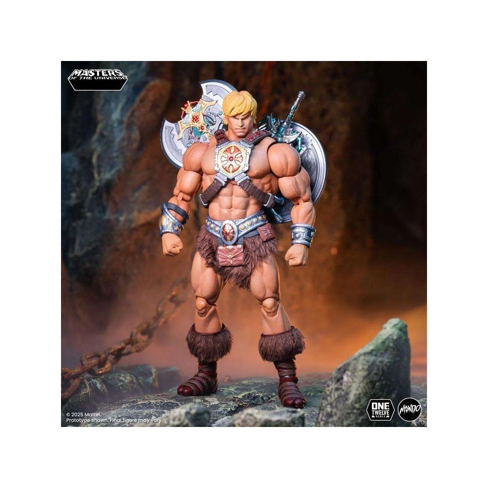 MONDO MASTERS OF THE UNIVERSE HE-MAN 1/12 PVC ACTION FIGURE