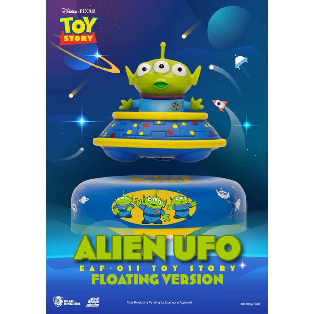 BEAST KINGDOM TOY STORY ALIEN UFO FLOATING VERSION STATUE FIGURE