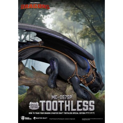 BEAST KINGDOM HOW TO TRAIN YOUR DRAGON 2 TOOTHLESS MASTER CRAFT STATUE RESIN FIGURE