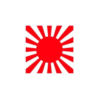 JAPAN FLAG REPLICA 50 X 50CM