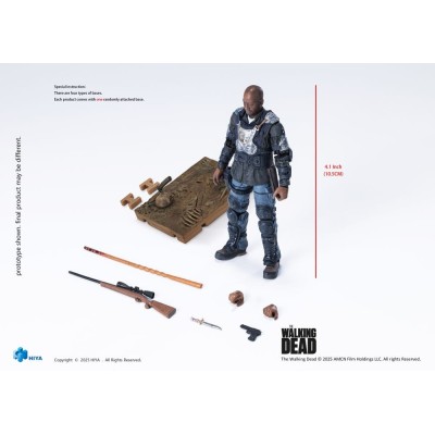 THE WALKING DEAD THE ONES WHO LIVED EXQUISITE MORGAN ACTION FIGURE HIYA TOYS