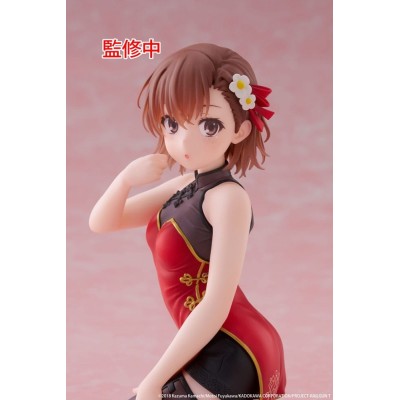 TAITO A CERTAIN SCIENTIFIC RAILGUN MIKOTO MISAKA CHINESE DRESS VER DESKTOP CUTE PVC STATUE