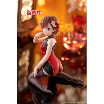 A CERTAIN SCIENTIFIC RAILGUN MIKOTO MISAKA CHINESE DRESS VER DESKTOP CUTE STATUA FIGURE TAITO