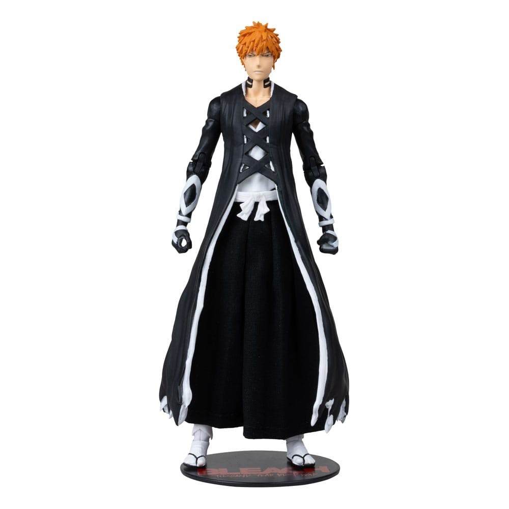 MC FARLANE BLEACH THOUSAND YEAR BLOOD WAR ICHIGO KUROSAKI FULLBRING BANKAI ACTION FIGURE