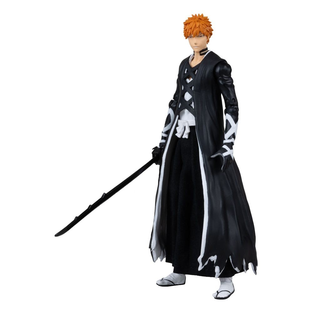 MC FARLANE BLEACH THOUSAND YEAR BLOOD WAR ICHIGO KUROSAKI FULLBRING BANKAI ACTION FIGURE