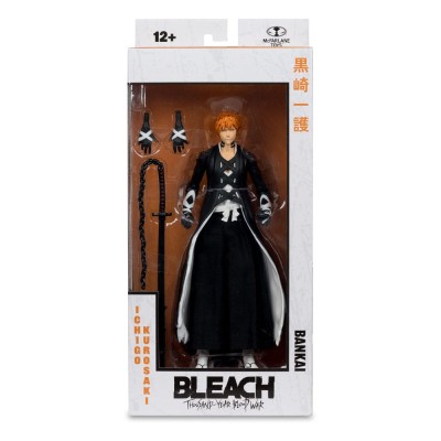 MC FARLANE BLEACH THOUSAND YEAR BLOOD WAR ICHIGO KUROSAKI FULLBRING BANKAI ACTION FIGURE