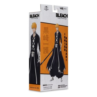 MC FARLANE BLEACH THOUSAND YEAR BLOOD WAR ICHIGO KUROSAKI FULLBRING BANKAI ACTION FIGURE