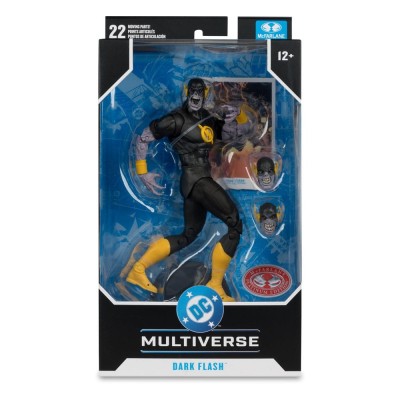 DC MULTIVERSE DARK FLASH DARK MULTIVERSE RED PLATINUM EDITION ACTION FIGURE MC FARLANE
