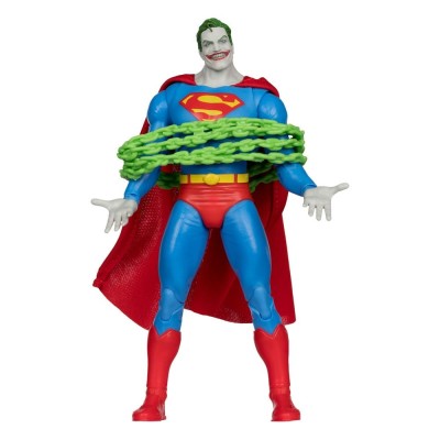 DC MULTIVERSE SUPERMAN JOKERIZED GOLD LABEL ACTION FIGURE MC FARLANE