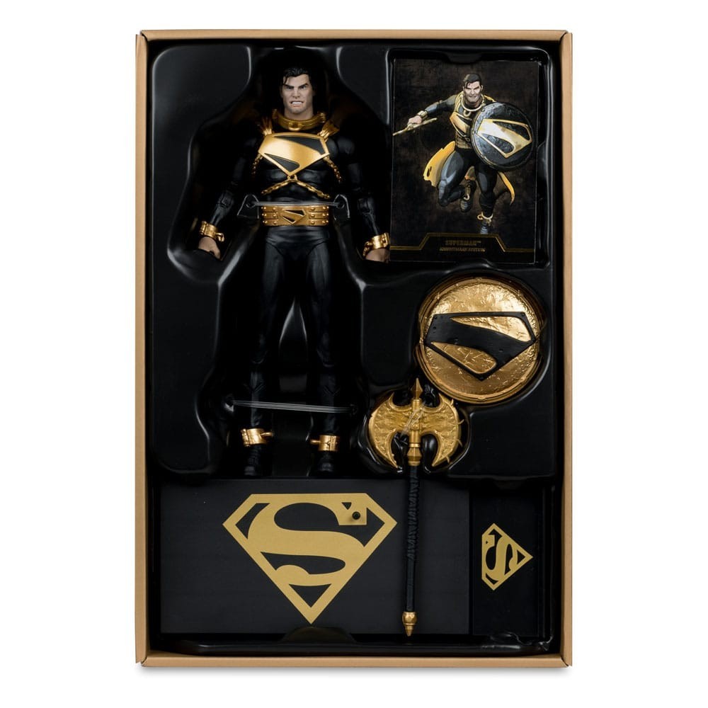 DC MULTIVERSE SUPERMAN FUTURE STATE KNIGHTMARE EDITION GOLD LABEL ACTION FIGURE MC FARLANE