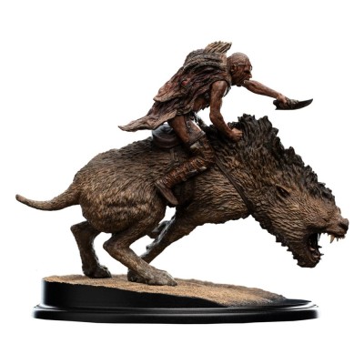 THE LORD OF THE RINGS SHARKU SU WARG STATUA RESIN FIGURE WETA