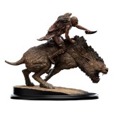WETA THE LORD OF THE RINGS SHARKU ON WARG STATUE RESIN FIGURE