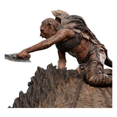 WETA THE LORD OF THE RINGS SHARKU ON WARG STATUE RESIN FIGURE