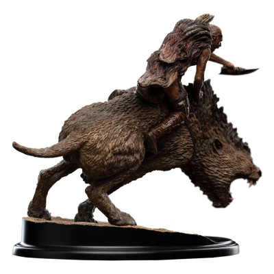 WETA THE LORD OF THE RINGS SHARKU ON WARG STATUE RESIN FIGURE