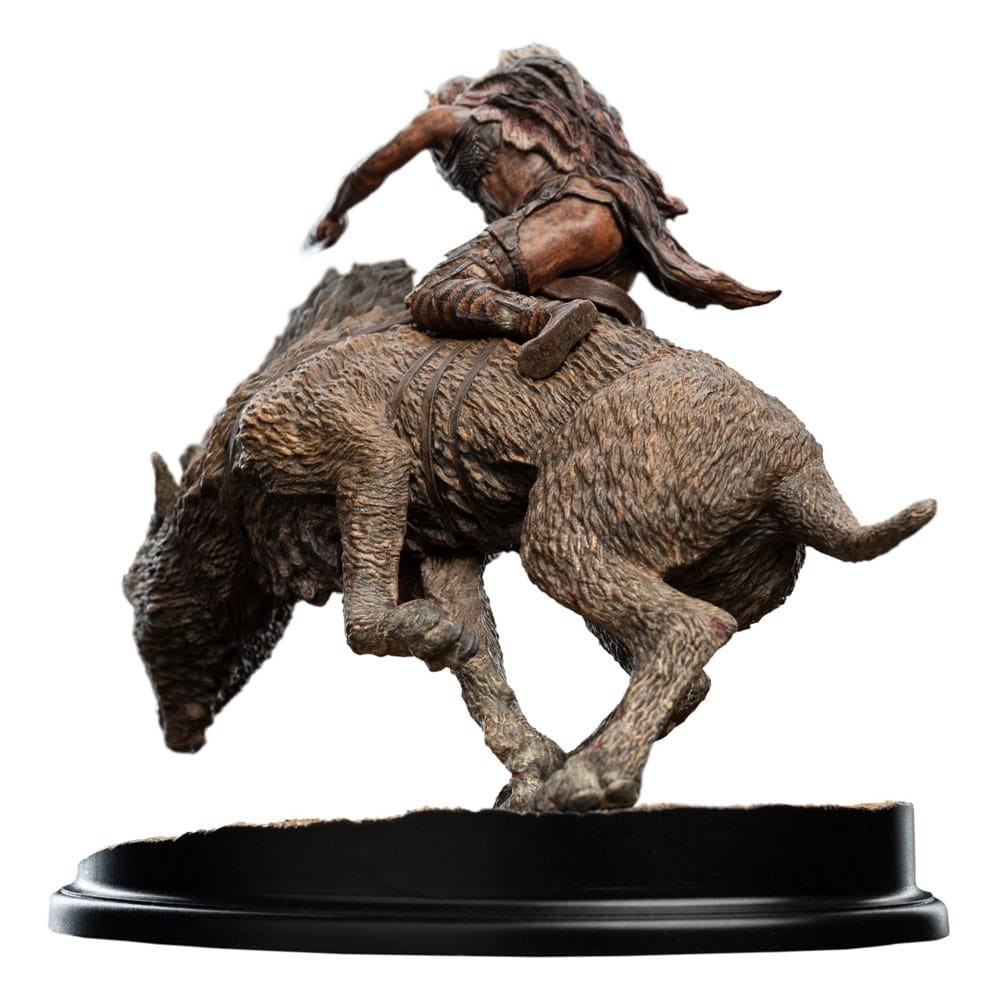 THE LORD OF THE RINGS SHARKU SU WARG STATUA RESIN FIGURE WETA