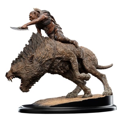 WETA THE LORD OF THE RINGS SHARKU ON WARG STATUE RESIN FIGURE
