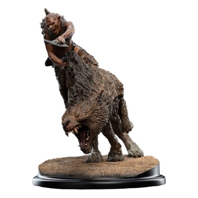 WETA THE LORD OF THE RINGS SHARKU ON WARG STATUE RESIN FIGURE