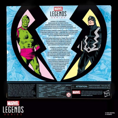 MARVEL LEGENDS INHUMANS BLACK BOLT & TRITON 2-PACK ACTION FIGURES HASBRO