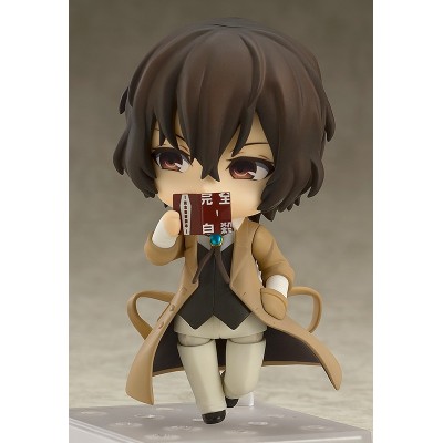 BUNGO STRAY DOGS OSAMU DAZAI NENDOROID ACTION FIGURE ORANGE ROUGE