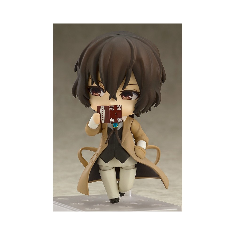 BUNGO STRAY DOGS OSAMU DAZAI NENDOROID ACTION FIGURE ORANGE ROUGE