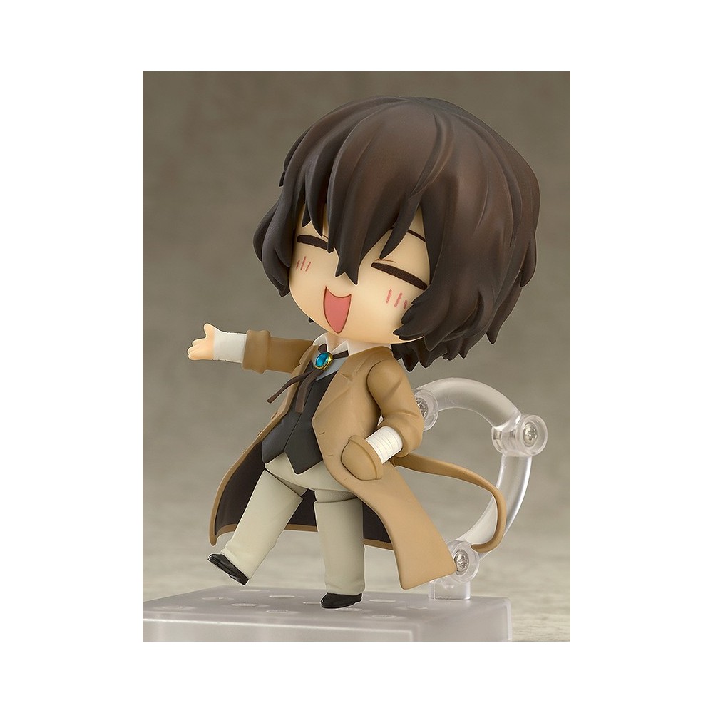 BUNGO STRAY DOGS OSAMU DAZAI NENDOROID ACTION FIGURE ORANGE ROUGE