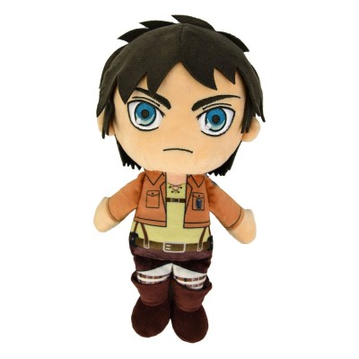 ATTACCO DEI GIGANTI EREN JAEGER 30CM PUPAZZO PELUCHE PLUSH FIGURE POPBUDDIES