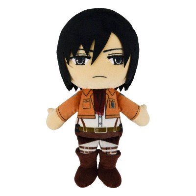 POPBUDDIES ATTACK ON TITAN MIKASA ACKERMANN 30CM PUPAZZO PELUCHE PLUSH FIGURE