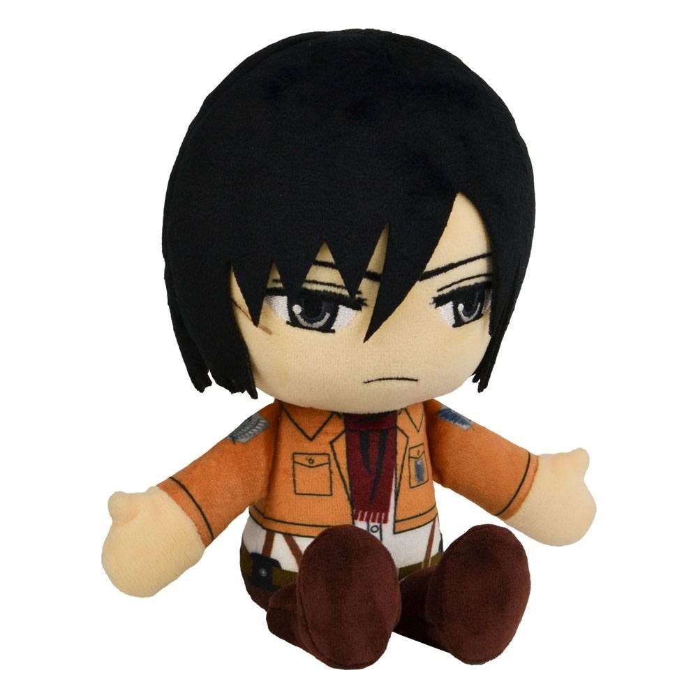 POPBUDDIES ATTACK ON TITAN MIKASA ACKERMANN 30CM PUPAZZO PELUCHE PLUSH FIGURE