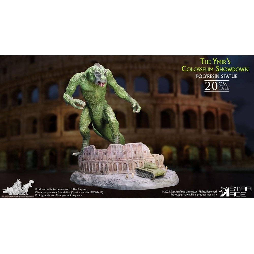 RAY HARRYHAUSEN YMIR COLOSSEUM SHOWDOWN STATUA DIORAMA STAR ACE
