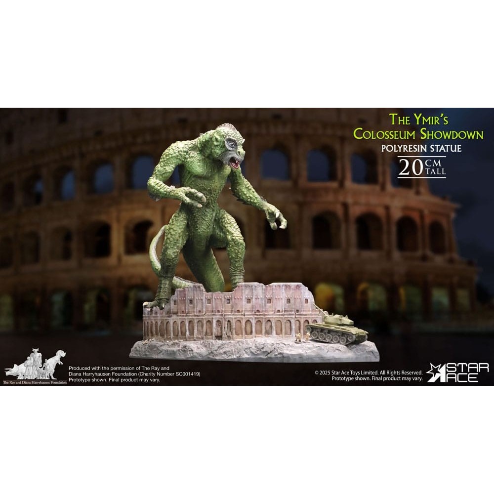 STAR ACE RAY HARRYHAUSEN YMIR COLOSSEUM SHOWDOWN STATUE DIORAMA