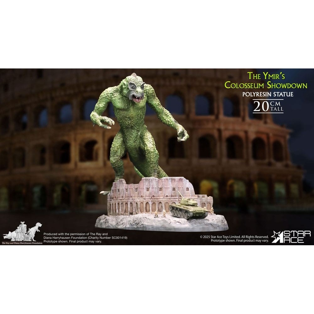 RAY HARRYHAUSEN YMIR COLOSSEUM SHOWDOWN STATUA DIORAMA STAR ACE