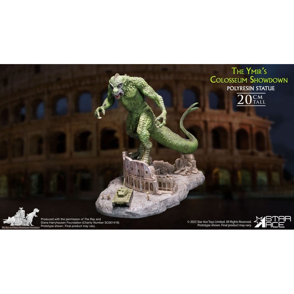 RAY HARRYHAUSEN YMIR COLOSSEUM SHOWDOWN STATUA DIORAMA STAR ACE