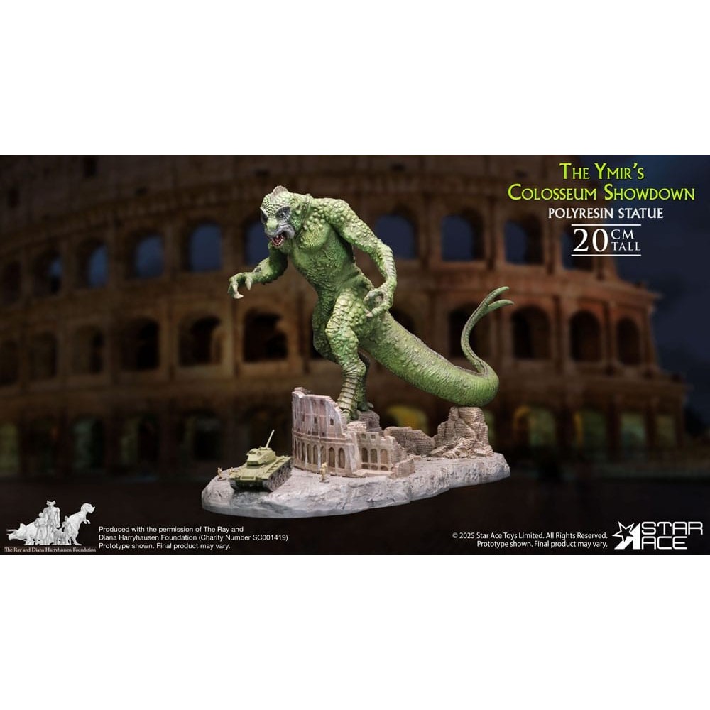 RAY HARRYHAUSEN YMIR COLOSSEUM SHOWDOWN STATUA DIORAMA STAR ACE