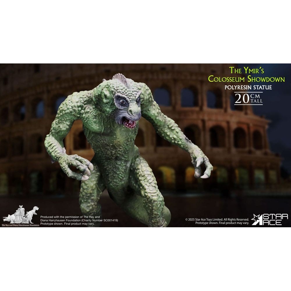 RAY HARRYHAUSEN YMIR COLOSSEUM SHOWDOWN STATUA DIORAMA STAR ACE