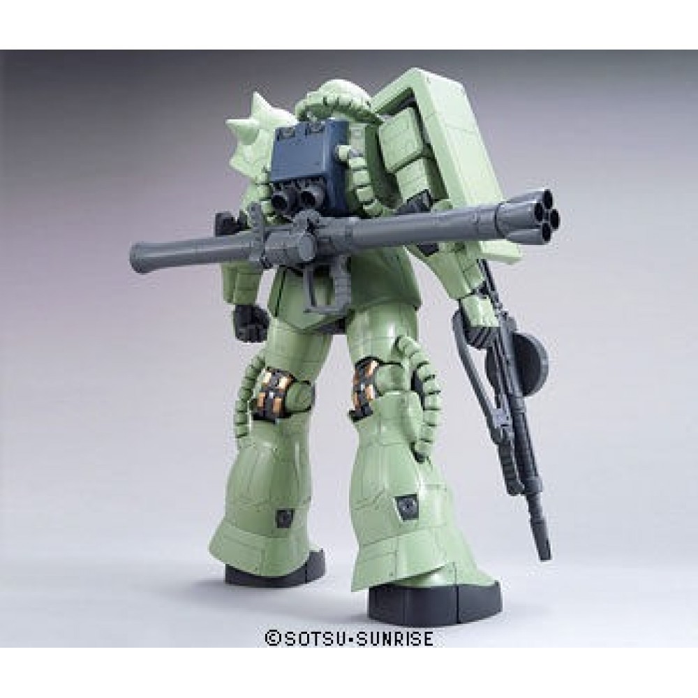 BANDAI MEGA SIZE MODEL MSM GUNDAM MS-06 ZAKU II 1/48 MODEL KIT