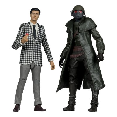 MC FARLANE FALLOUT NEW VEGAS RIOT RANGER ARMOR & BENNY SURVIVOR 2-PACK PVC ACTION FIGURE