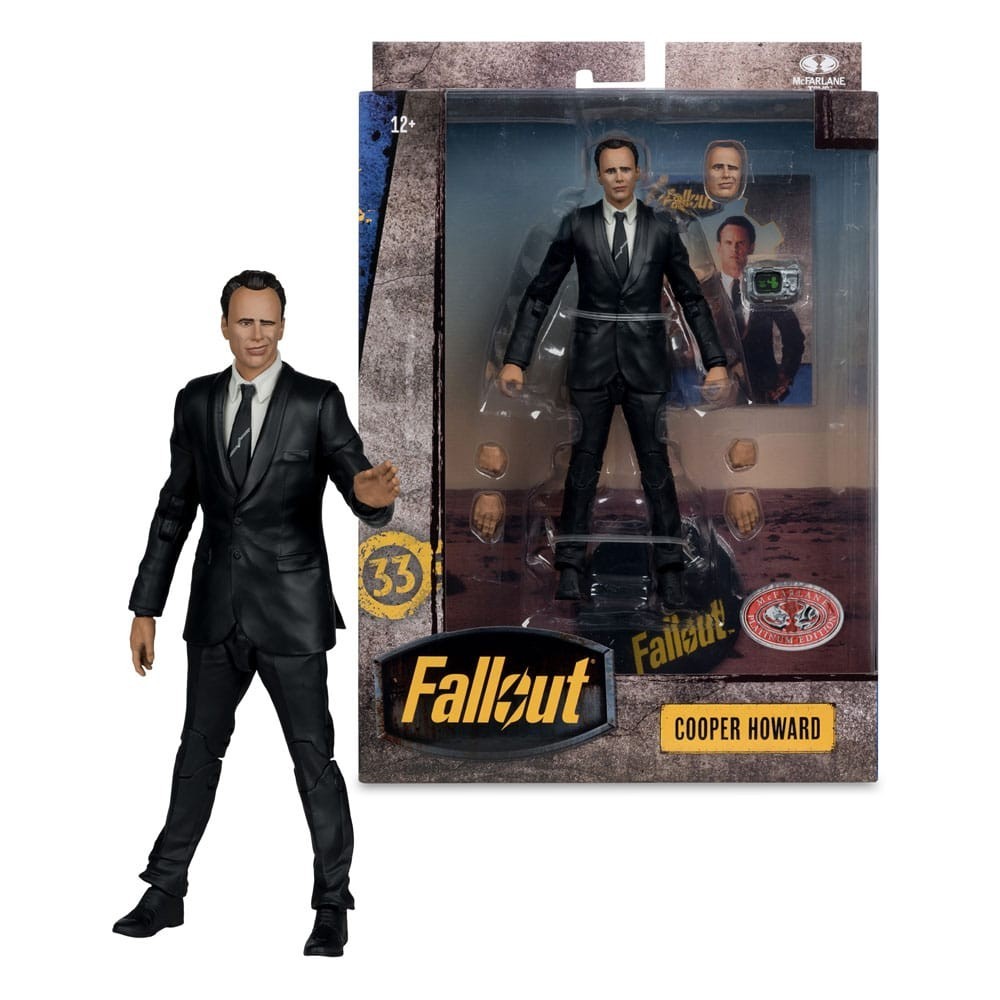 FALLOUT COOPER HOWARD ACTION FIGURE MC FARLANE