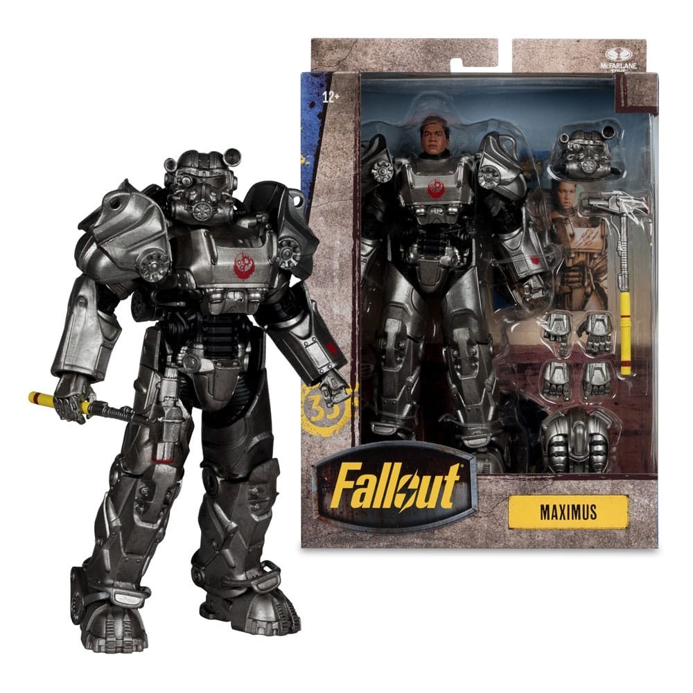 MC FARLANE FALLOUT MAXIMUS PVC ACTION FIGURE