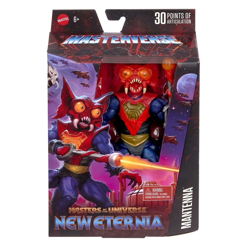 MASTERS OF THE UNIVERSE NEW ETERNIA MANTENNA ACTION FIGURE MATTEL