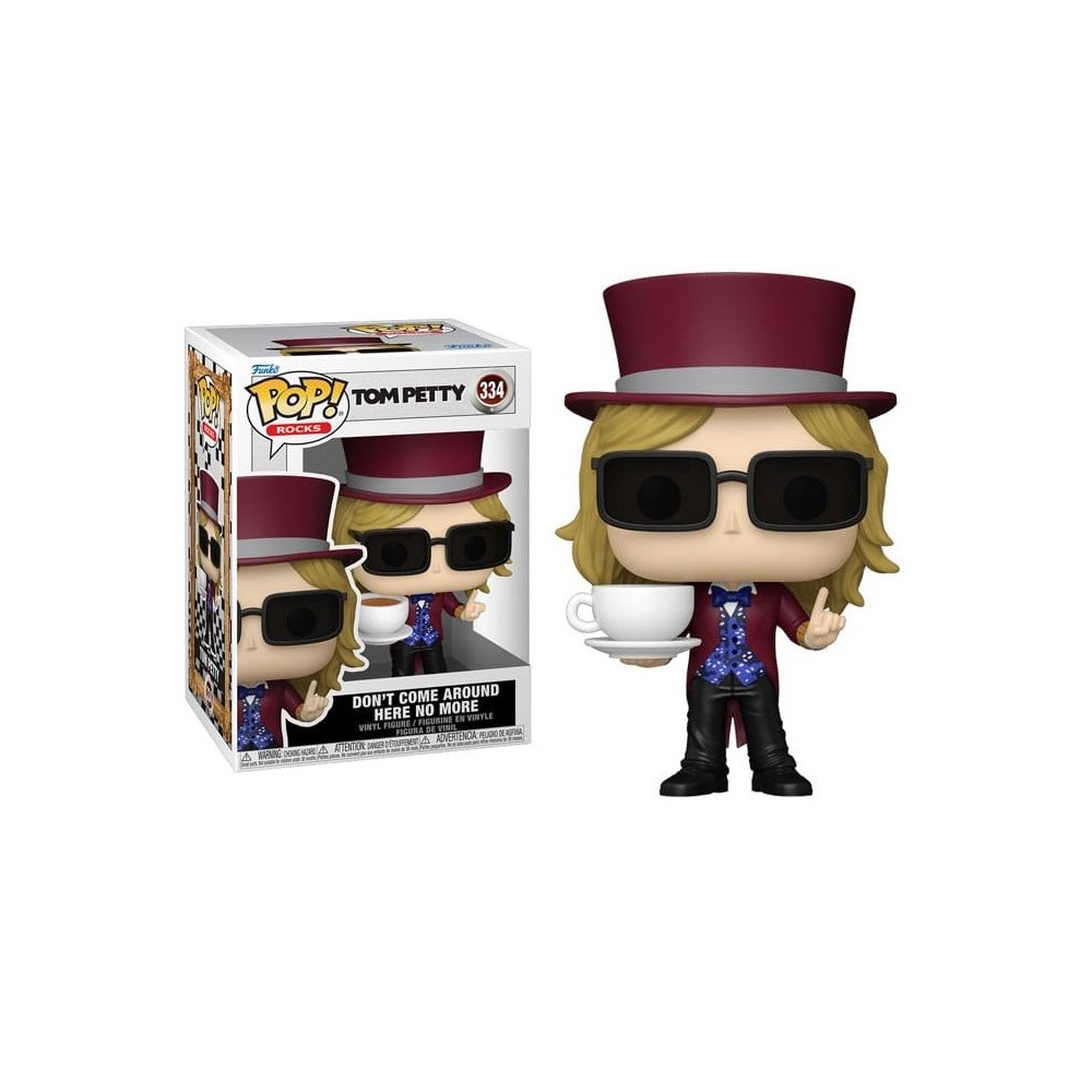 FUNKO POP! TOM PETTY DON'T COME AROUND HERE NO MORE BOBBLE HEAD FIGURE FUNKO