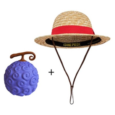 CINEREPLICAS ONE PIECE GIFT SET - STRAW HAT AND STRESS RELIEF