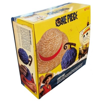 ONE PIECE GIFT SET - CAPPELLO DI PAGLIA E ANTISTRESS CINEREPLICAS