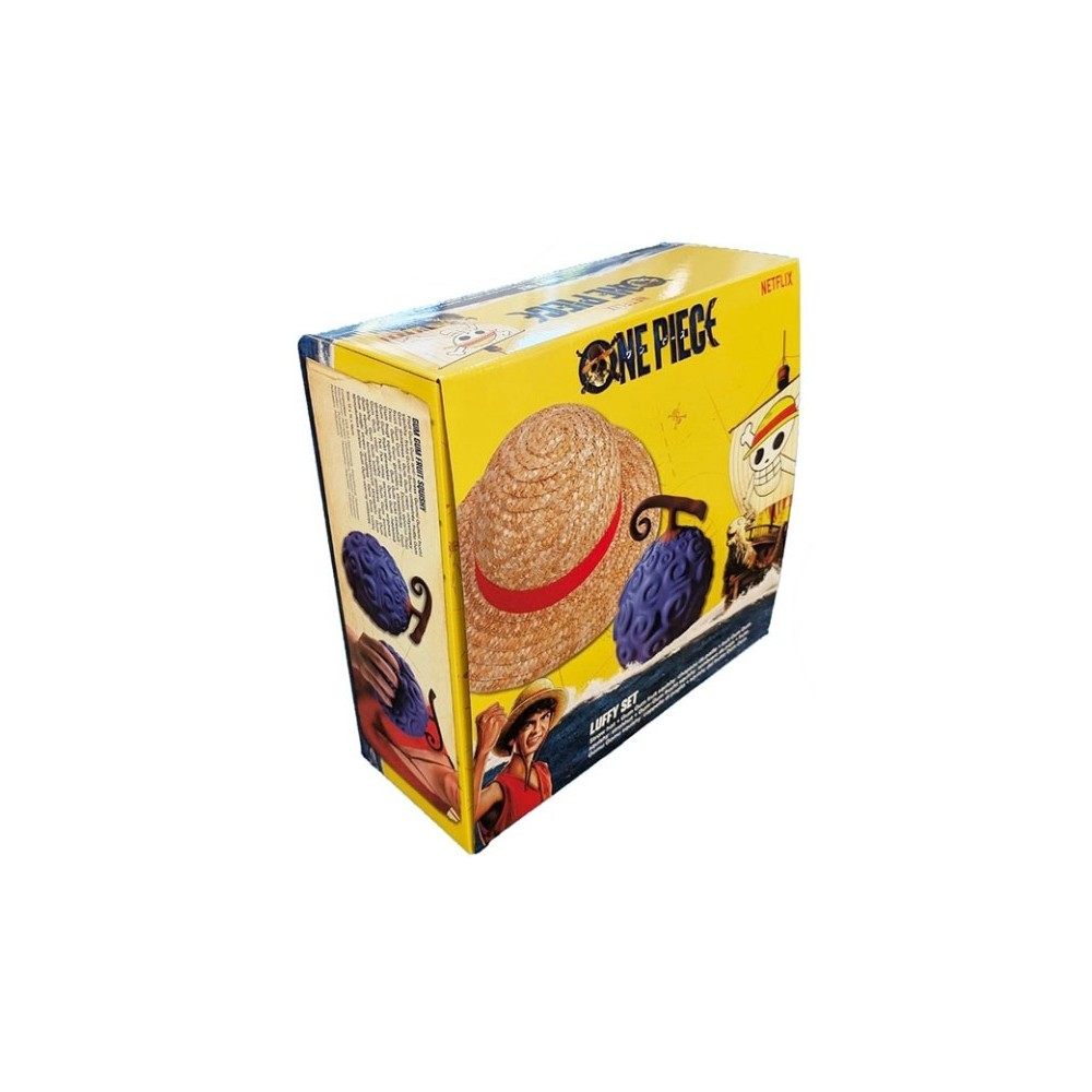 CINEREPLICAS ONE PIECE GIFT SET - STRAW HAT AND STRESS RELIEF