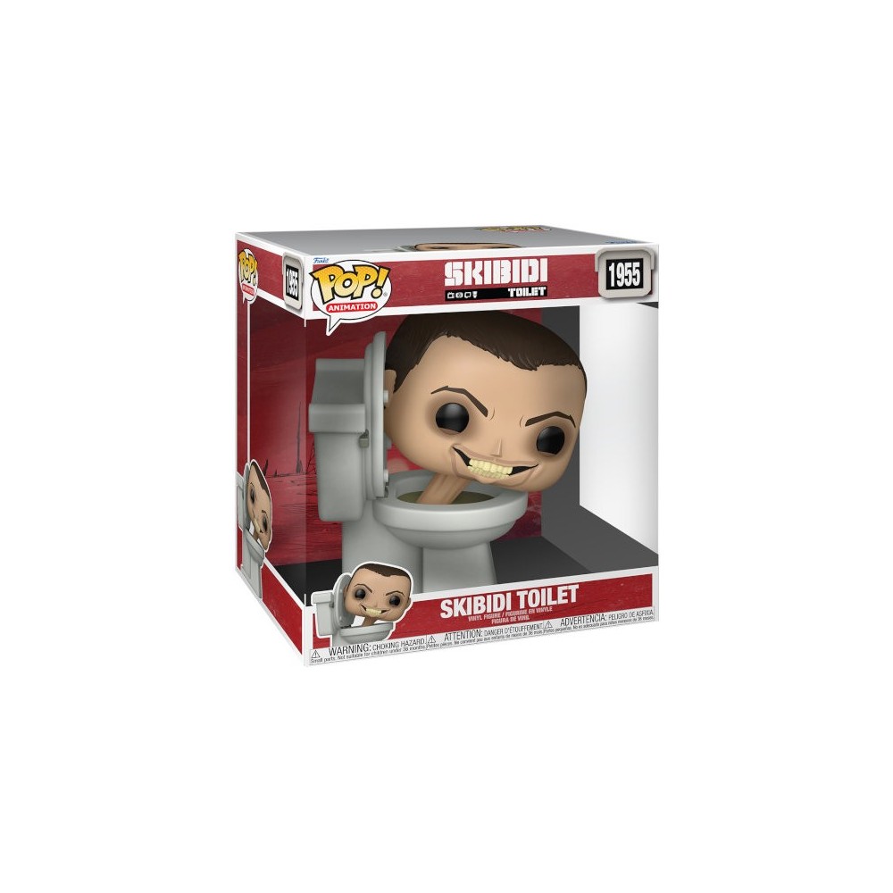 FUNKO POP! SKIBIDI TOILET SUPER SIZED 25CM BOBBLE HEAD FIGURE FUNKO