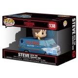 FUNKO FUNKO POP! RIDES STRANGER THINGS STEVE WITH THE SQUAWK VAN BOBBLE HEAD FIGURE
