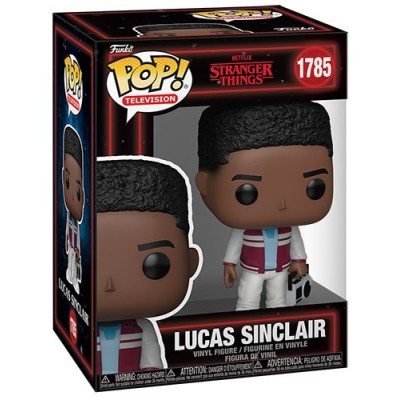 FUNKO POP! STRANGER THINGS LUCAS SINCLAIR 1785 BOBBLE HEAD KNOCKER FIGURE FUNKO