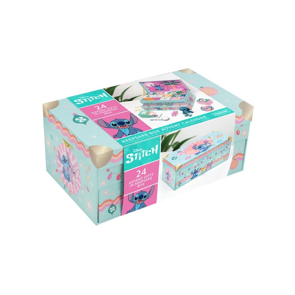 DISNEY STITCH KEEPSAKE CALENDARIO DELL'AVVENTO 24 GIORNI PALADONE PRODUCTS
