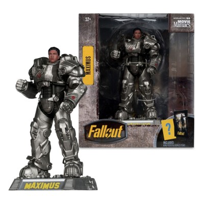 FALLOUT MOVIE MANIACS MAXIMUS STATUA FIGURE MC FARLANE