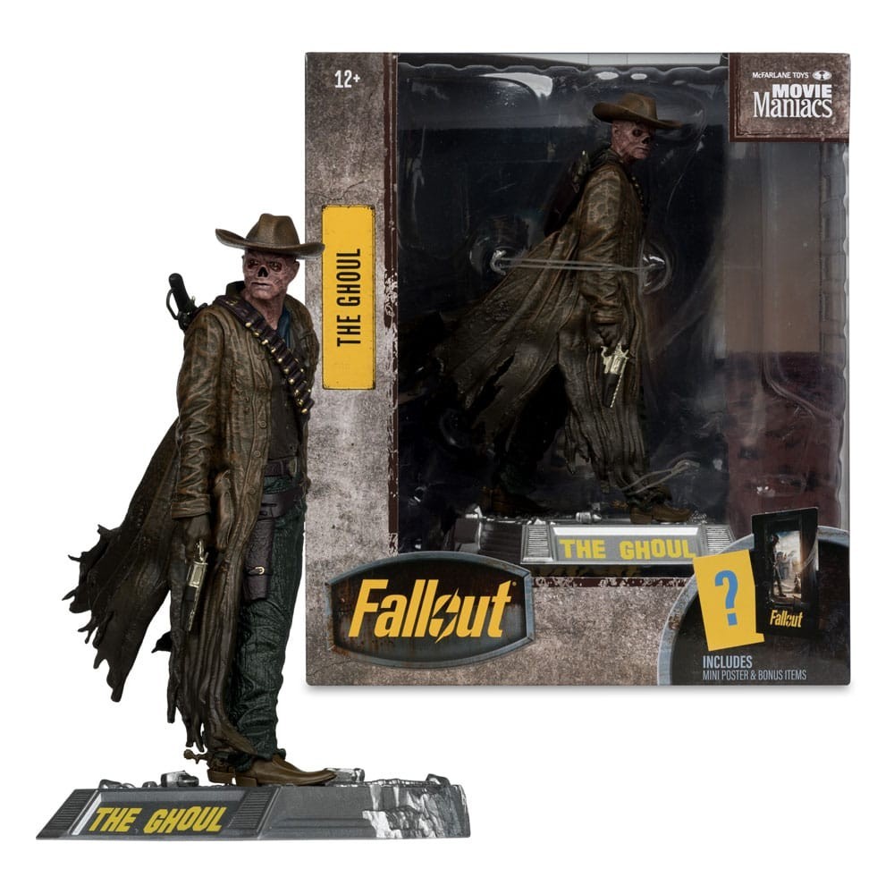 MC FARLANE FALLOUT MOVIE MANIACS THE GHOUL SEASON 2 STATUE PVC FIGURE